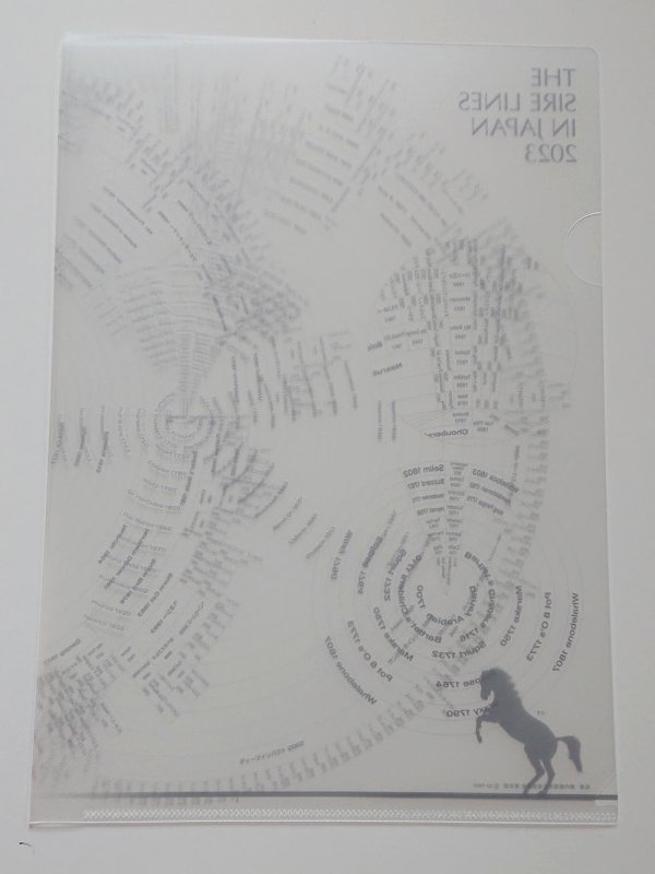 画像9: 2023年度版サイアーラインクリアファイル(2枚組) (9)