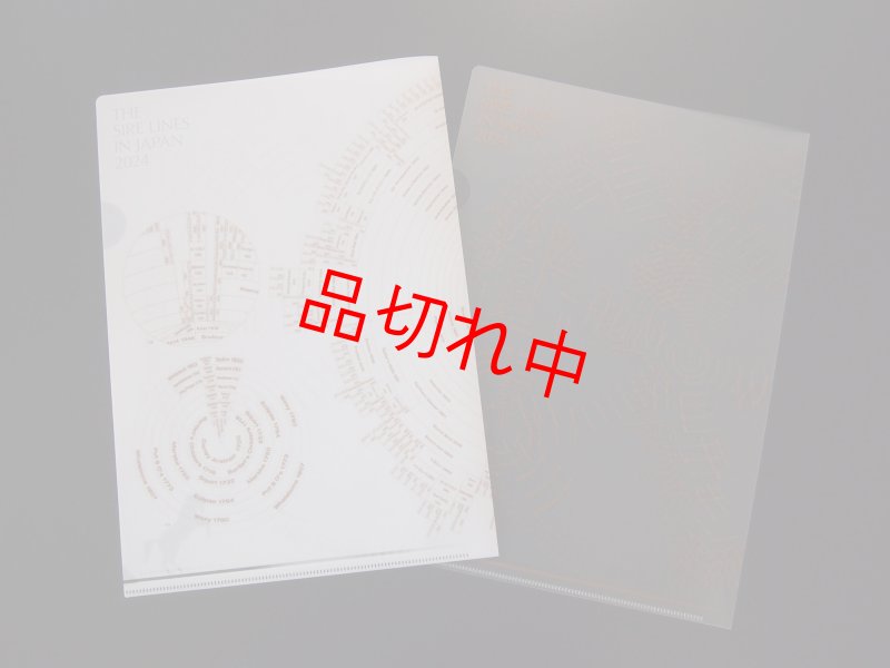 画像1: 2024年度版サイアーラインクリアファイル(2枚組) (1)