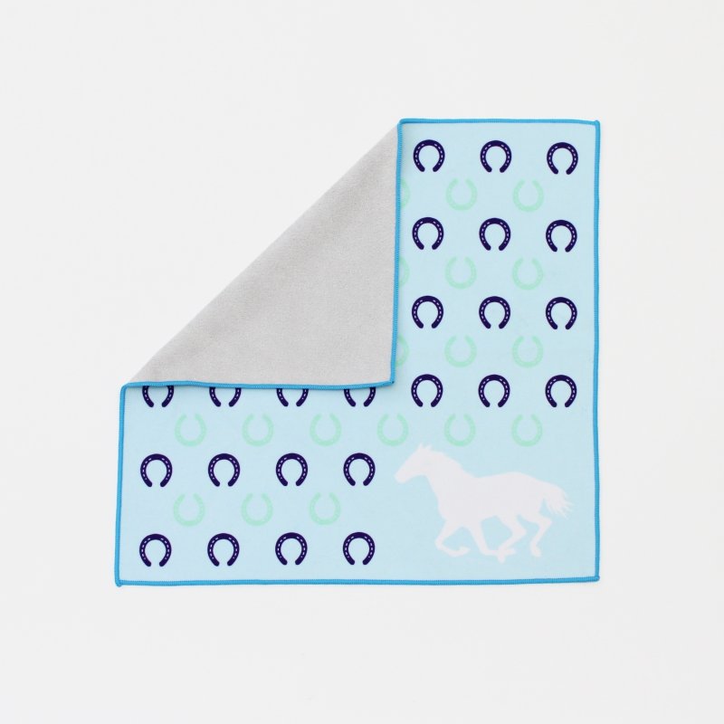 マジックタオル(ブルー)裏地