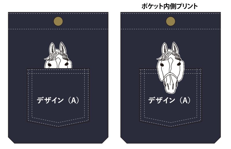 画像2: Championsデニムポケット付き ポシェット (2)