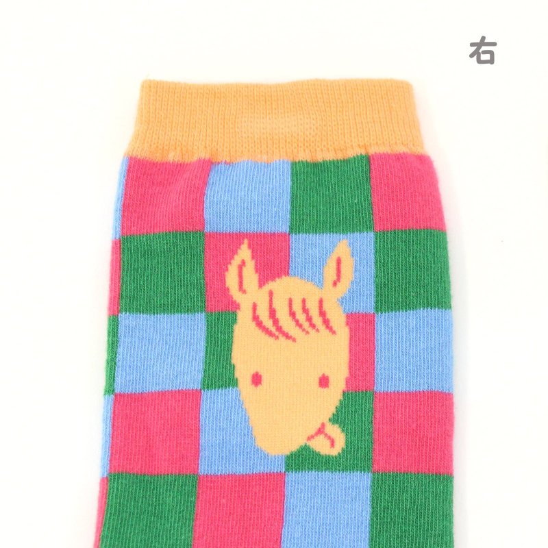 画像2: ChampiomsTCKオリジナル馬靴下 ピンク (2)