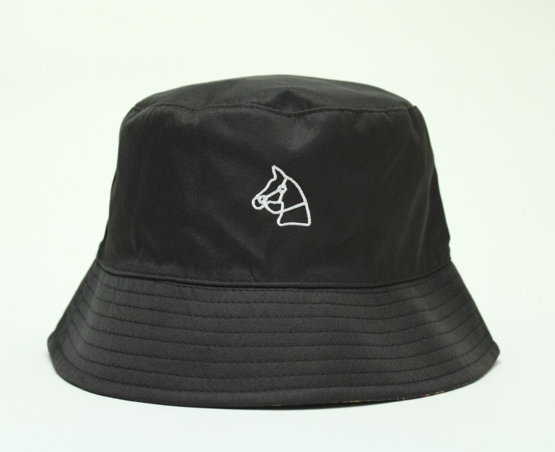 画像1: バケットハット 馬 リバーシブル (1)