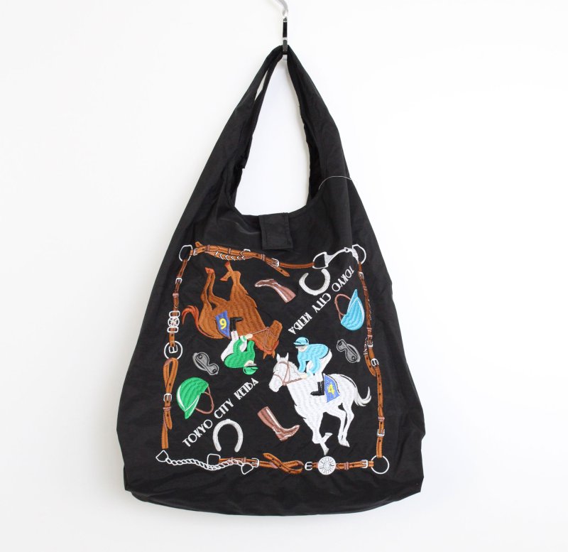 画像2: 馬柄刺繍トートバッグ (2)