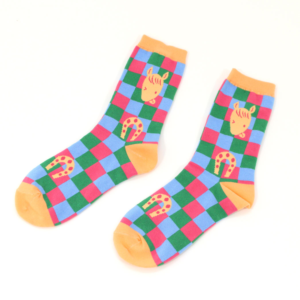 ChampiomsTCKオリジナル馬靴下 ピンク